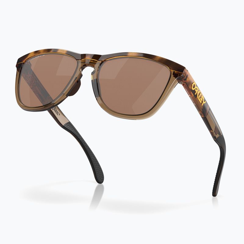 Okulary przeciwsłoneczne Oakley Frogskins Range brown tortoise/brown smoke 4