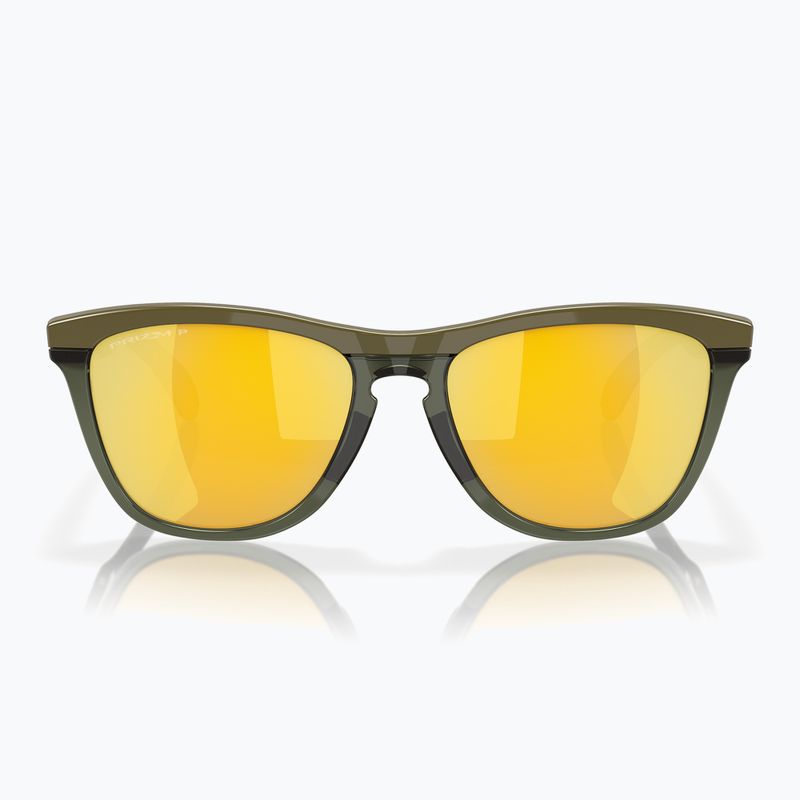 Okulary przeciwsłoneczne Oakley Frogskins Range dark brush/prizm 24k polarized 6
