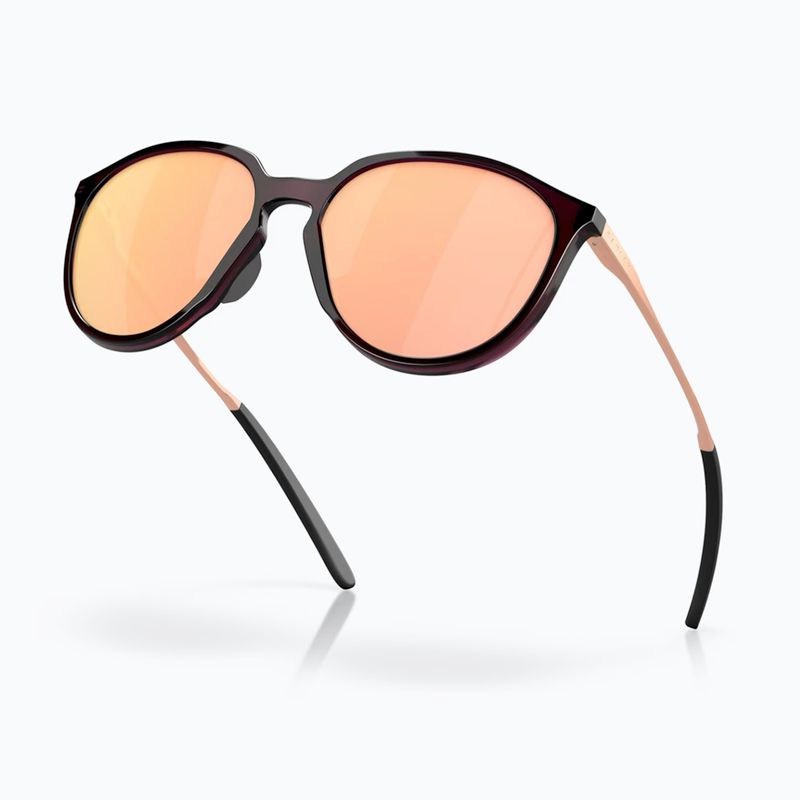 Okulary przeciwsłoneczne Oakley Sielo crystal raspberry/prizm rose gold 4