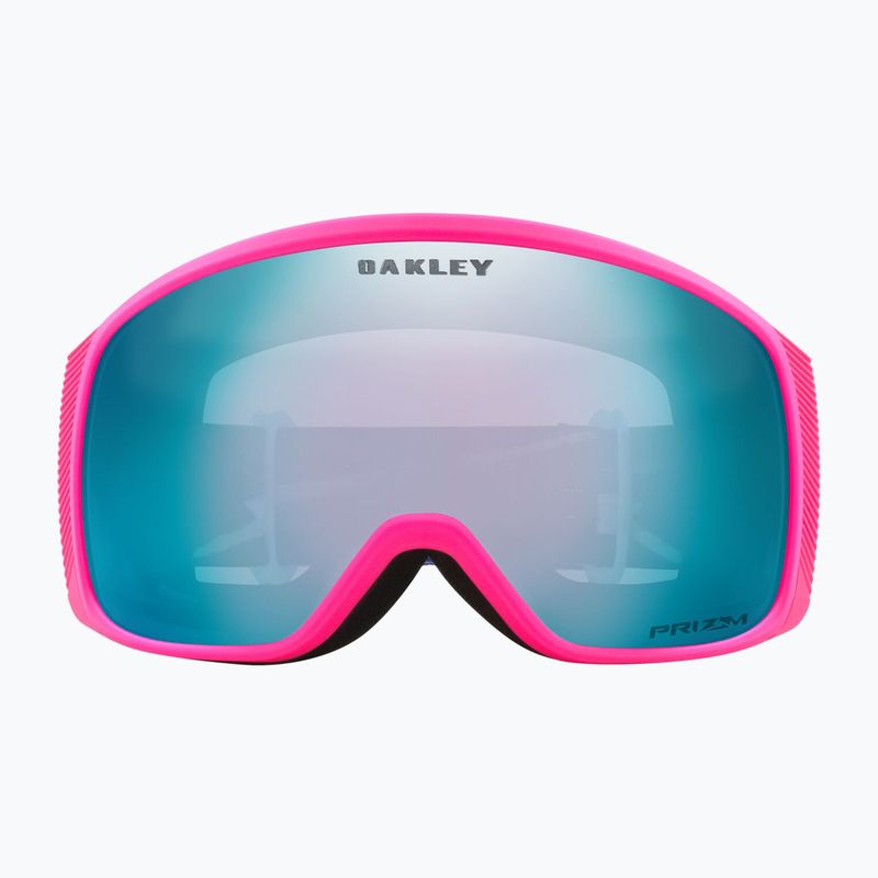 Gogle narciarskie Oakley Flight Tracker M white bolt/prizm snow sapphire iridium 2