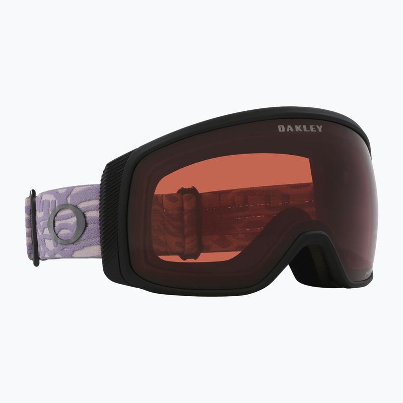 Gogle narciarskie Oakley Flight Tracker M toadstool wave/prizm snow garnet