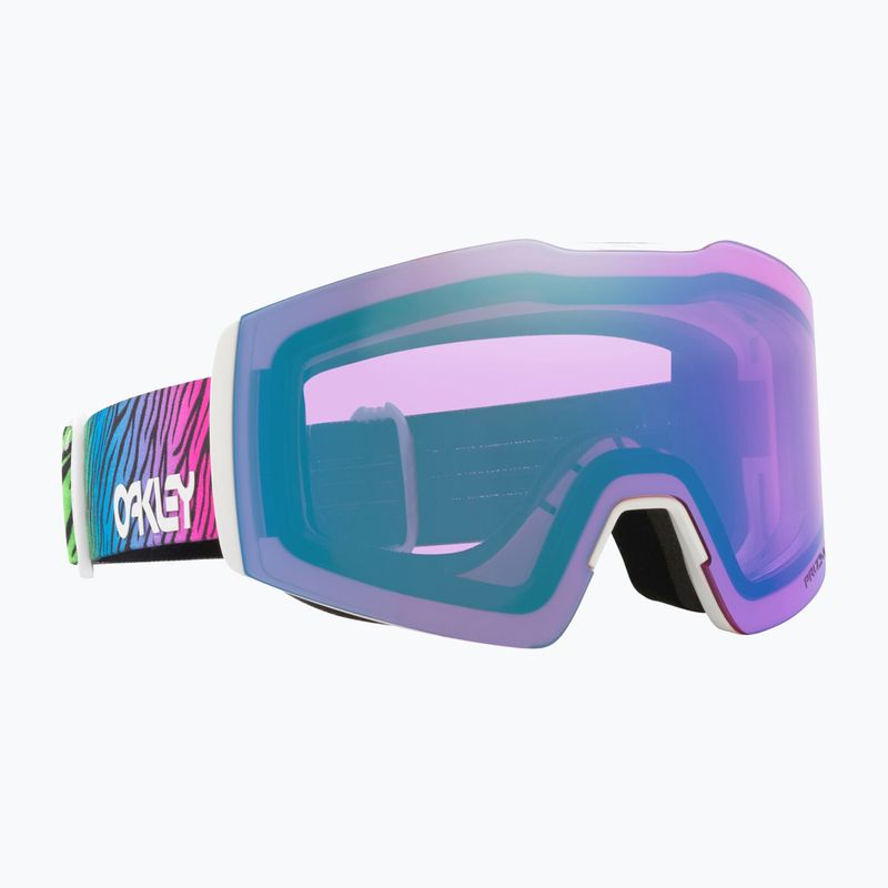 Gogle narciarskie Oakley Fall Line M bengal white/prizm snow iced iridium