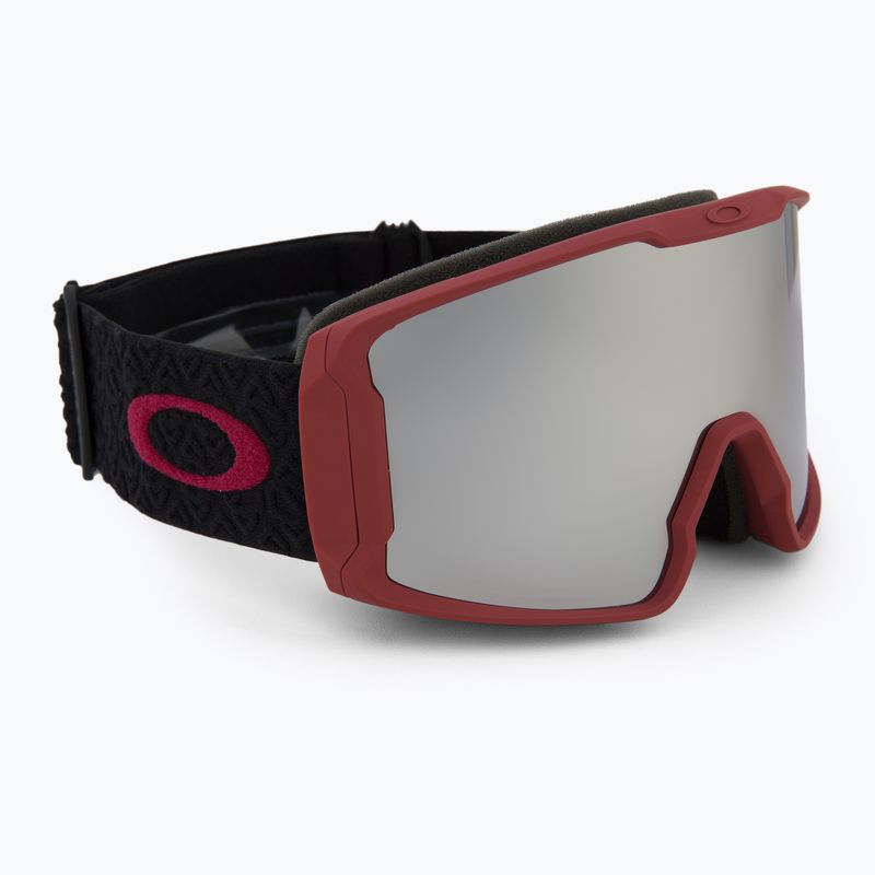 Gogle narciarskie Oakley Line Miner L colby stevenson sign/prizm snow black iridium