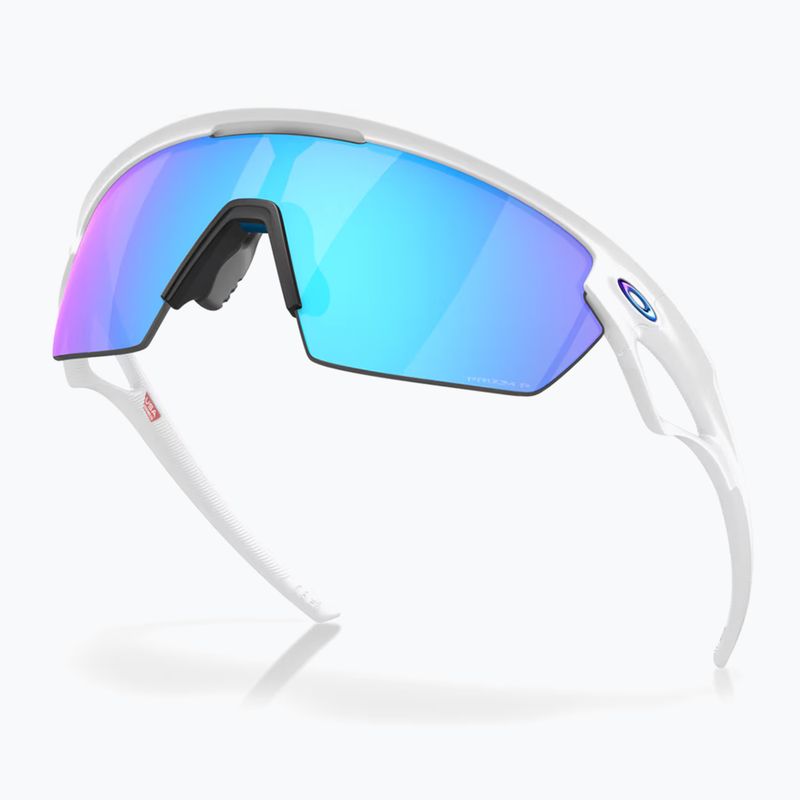 Okulary przeciwsłoneczne Oakley Sphaera matte white/prizm sapphire polarized 4