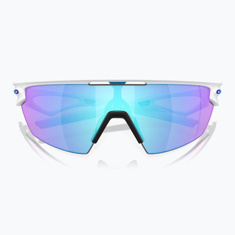 Okulary przeciwsłoneczne Oakley Sphaera matte white/prizm sapphire polarized 5