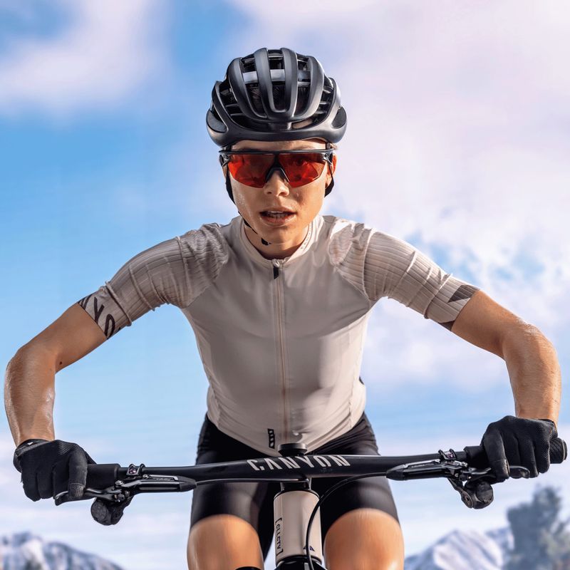 Okulary przeciwsłoneczne Oakley Sphaera matte grey smoke/prizm trail torch 8