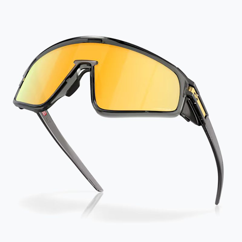 Okulary przeciwsłoneczne Oakley Latch Panel grey smoke/prizm 24k 4