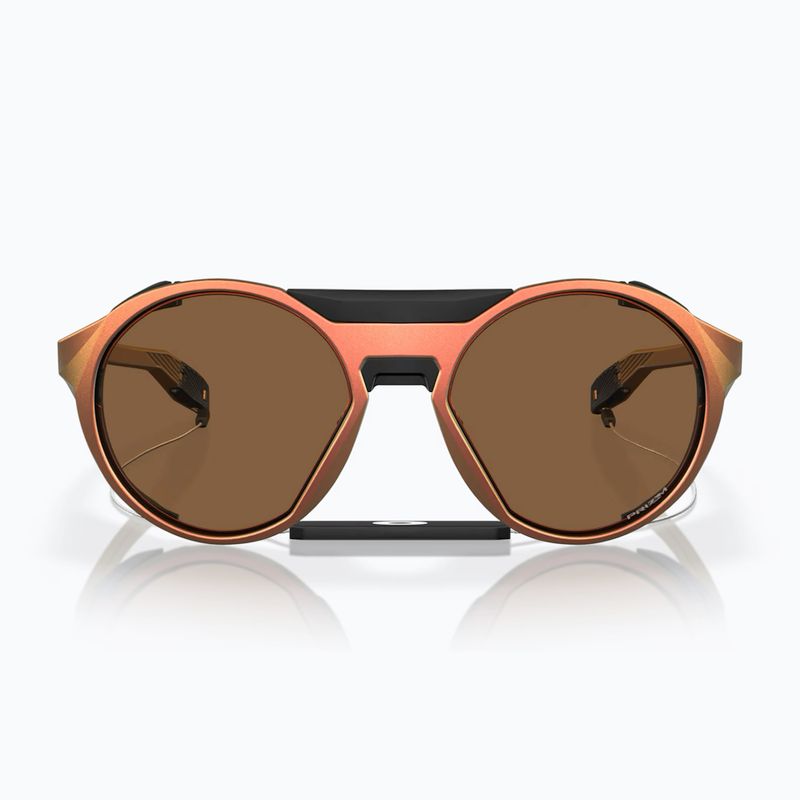 Okulary przeciwsłoneczne Oakley Clifden matte red gold colorshift/prizm bronze 2