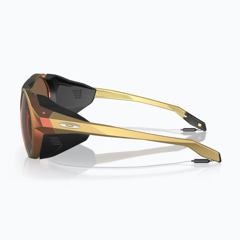 Okulary przeciwsłoneczne Oakley Clifden matte red gold colorshift/prizm bronze 3