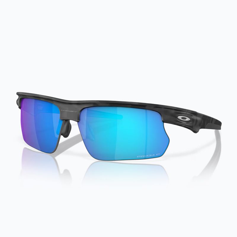 Okulary przeciwsłoneczne Oakley Bisphaera matte grey camo/prizm sapphire polarized 2