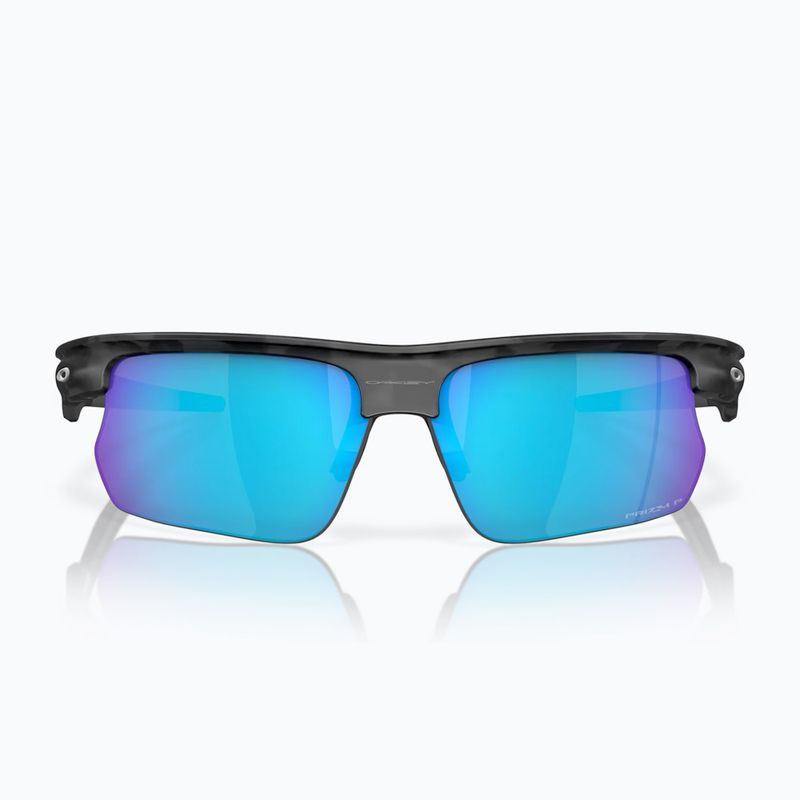 Okulary przeciwsłoneczne Oakley Bisphaera matte grey camo/prizm sapphire polarized 3