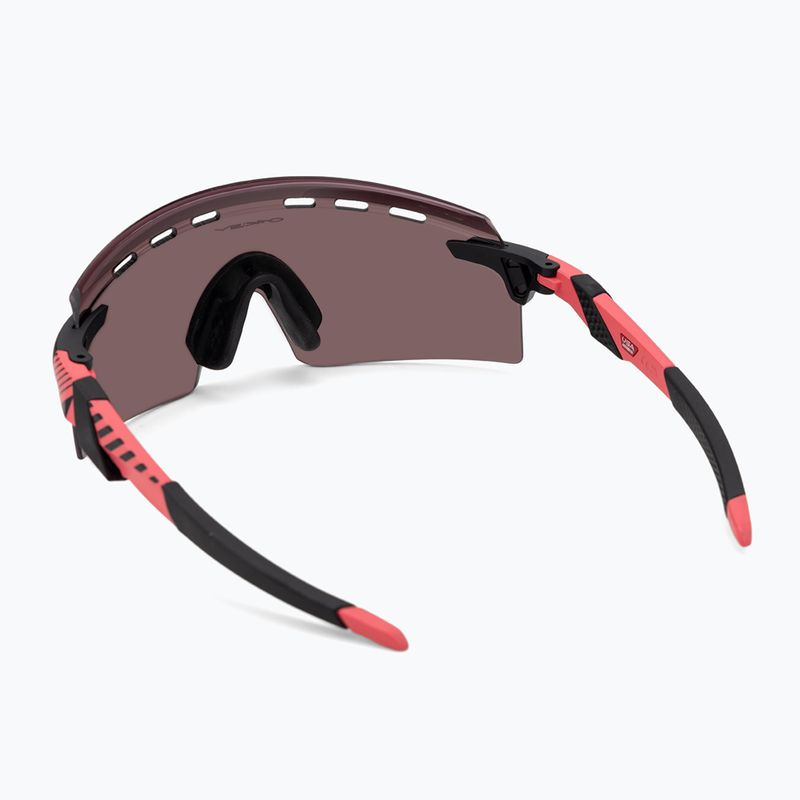 Okulary przeciwsłoneczne Oakley Encoder Strike Giro D'Italia giro pink stripes/prizm road black 2