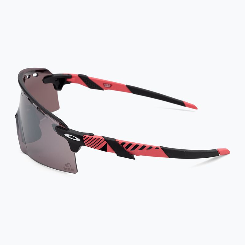 Okulary przeciwsłoneczne Oakley Encoder Strike Giro D'Italia giro pink stripes/prizm road black 4