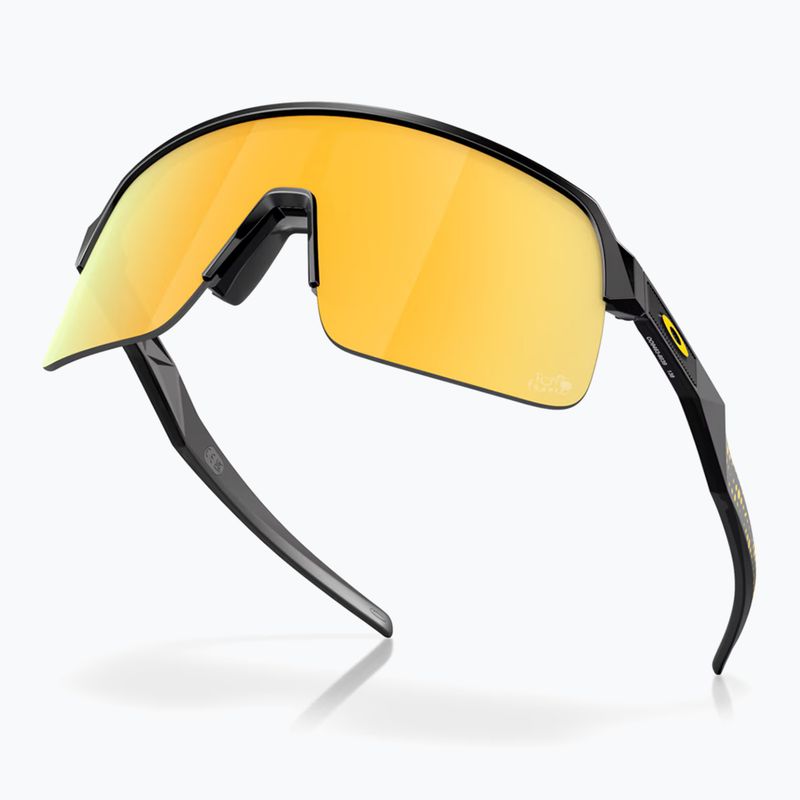 Okulary przeciwsłoneczne Oakley Sutro Lite Tour De France matte black ink/prizm 24k 9