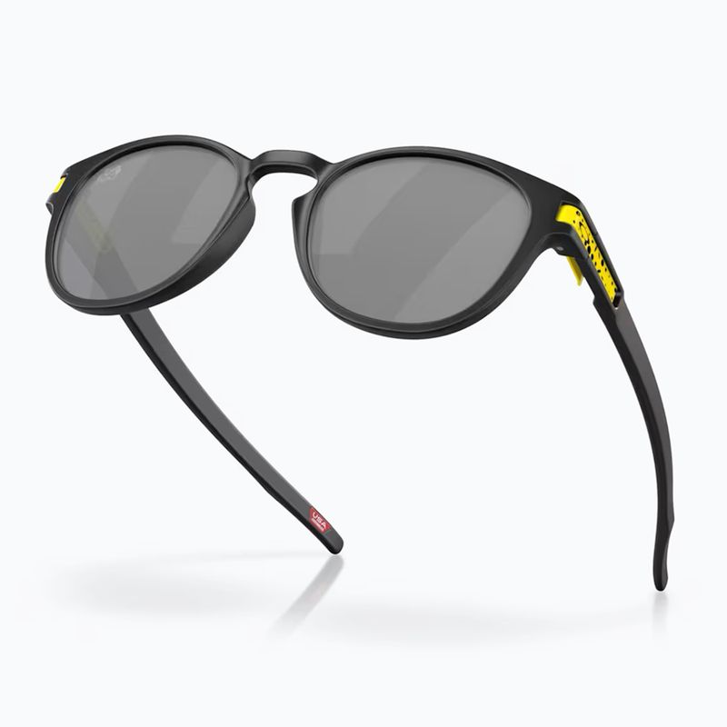 Okulary przeciwsłoneczne Oakley Latch Tour De France matte black ink/prizm black 4