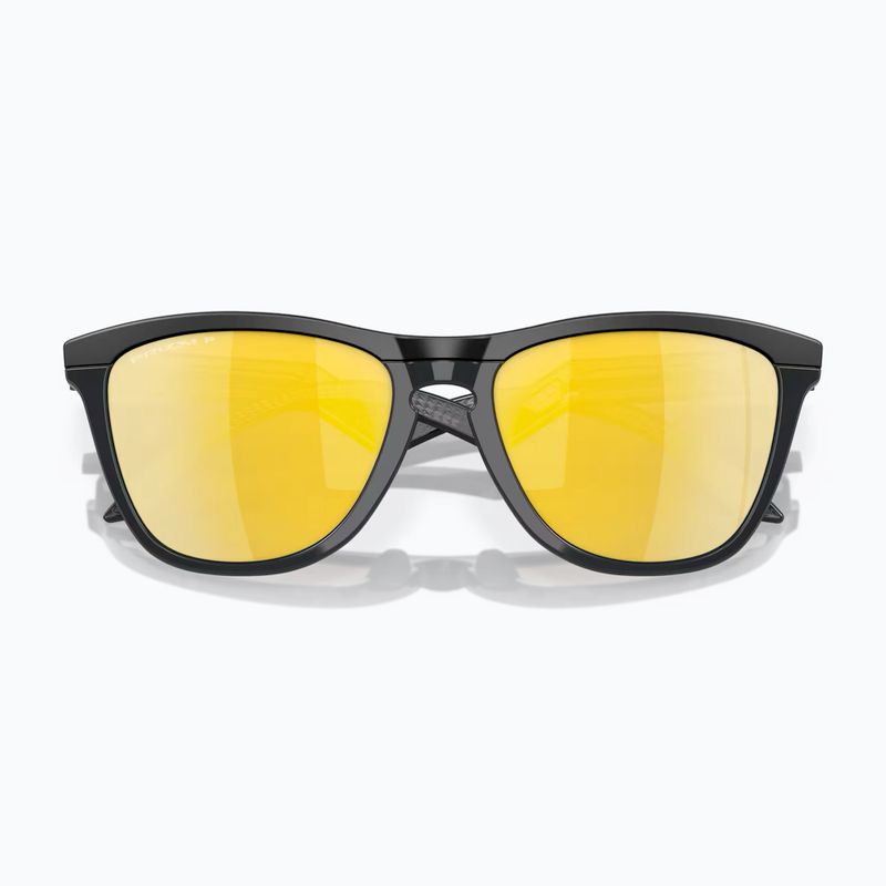 Okulary przeciwsłoneczne Oakley Frogskins Hybrid matte black/prizm 24k polar 5
