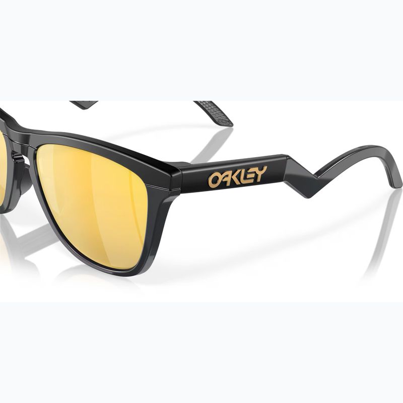 Okulary przeciwsłoneczne Oakley Frogskins Hybrid matte black/prizm 24k polar 6