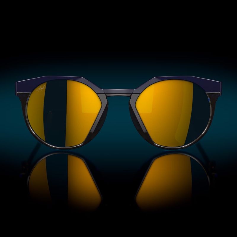 Okulary przeciwsłoneczne Oakley HSTN Kylian Mbappé Signature Series navy trans blue/prizm 24k polarized 3
