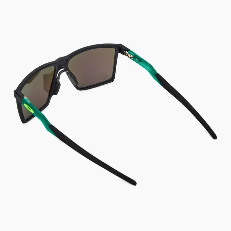 Okulary przeciwsłoneczne Oakley Futurity satin black/prizm jade 2
