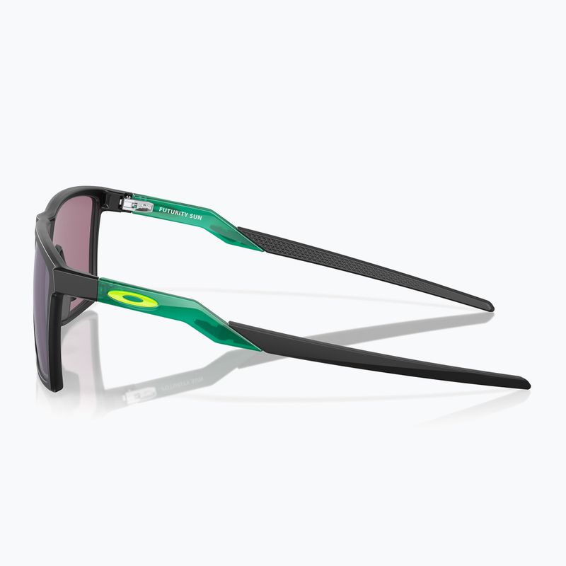 Okulary przeciwsłoneczne Oakley Futurity satin black/prizm jade 7
