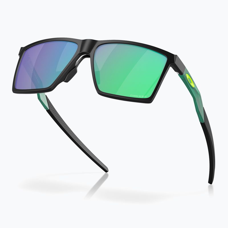 Okulary przeciwsłoneczne Oakley Futurity satin black/prizm jade 8