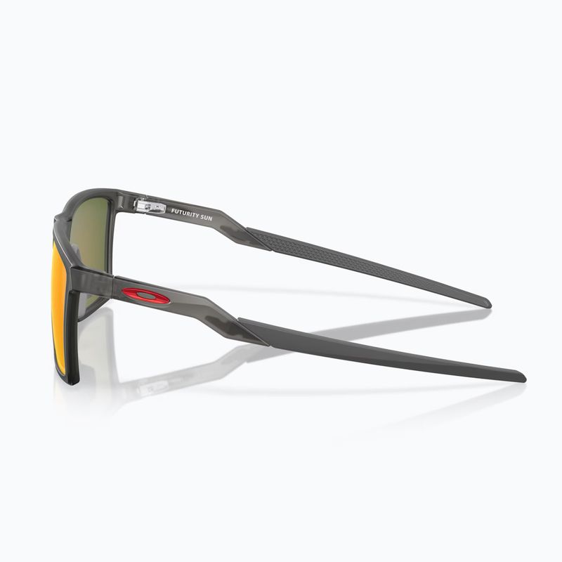 Okulary przeciwsłoneczne Oakley Futurity satin grey smoke/prizm ruby polarized 3