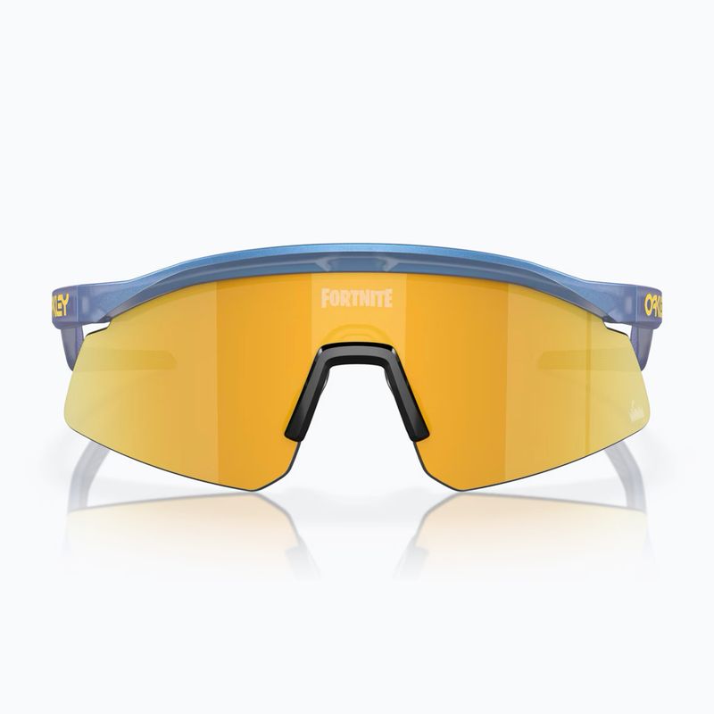 Okulary przeciwsłoneczne Oakley Hydra Fortnite matte cyan blue/clear shift prizm 24k 3