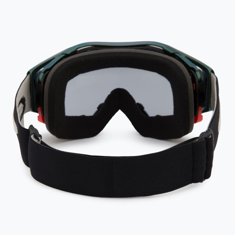 Gogle rowerowe Oakley Airbrake MTB black green colorshift/light grey 3