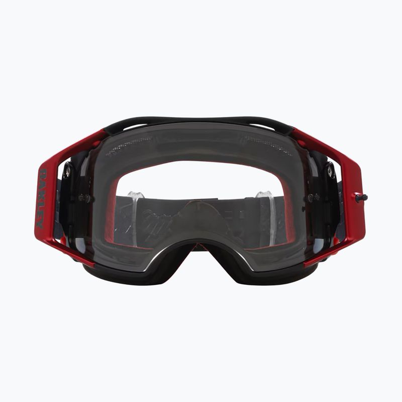 Gogle rowerowe Oakley Airbrake MTB Troy Lee Designs rwb stars/clear 2