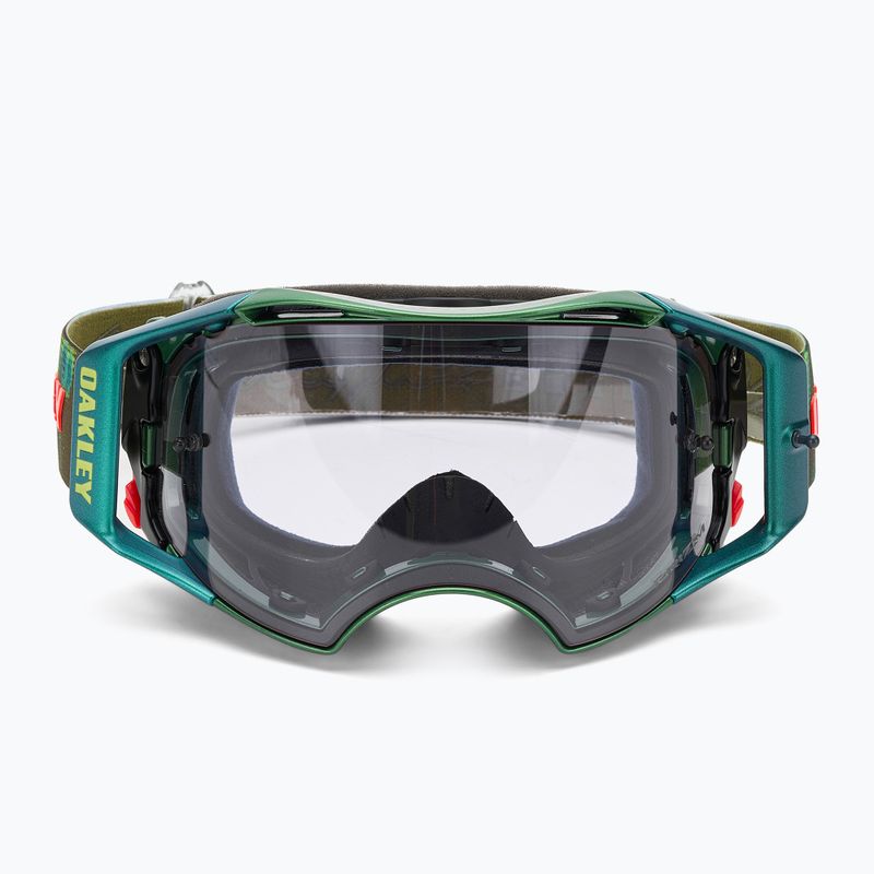 Gogle rowerowe Oakley Airbrake MTB Troy Lee Designs pixel/prizm low light 2