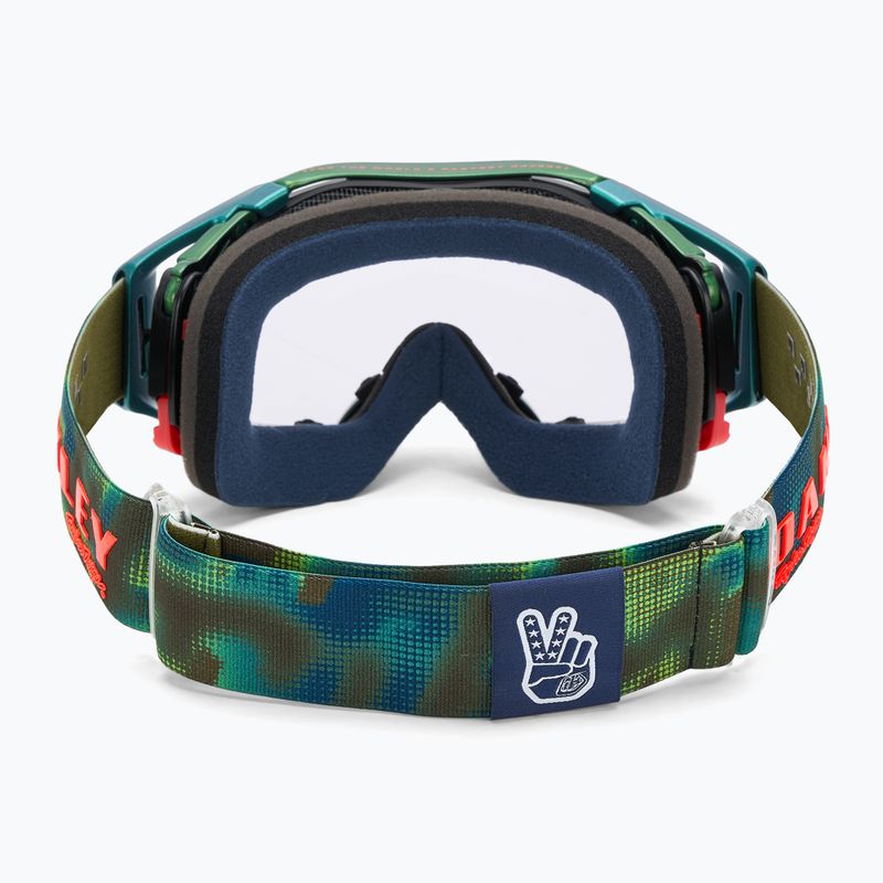 Gogle rowerowe Oakley Airbrake MTB Troy Lee Designs pixel/prizm low light 3