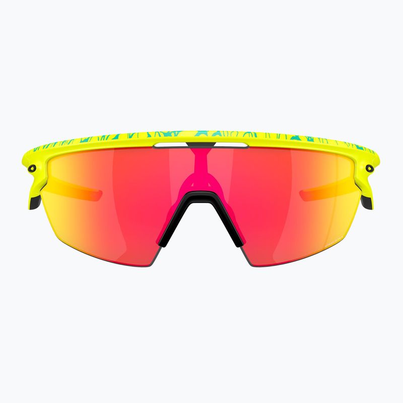 Okulary przeciwsłoneczne Oakley Sphaera matte tenball yellow/clst neuron/prizm ruby 2