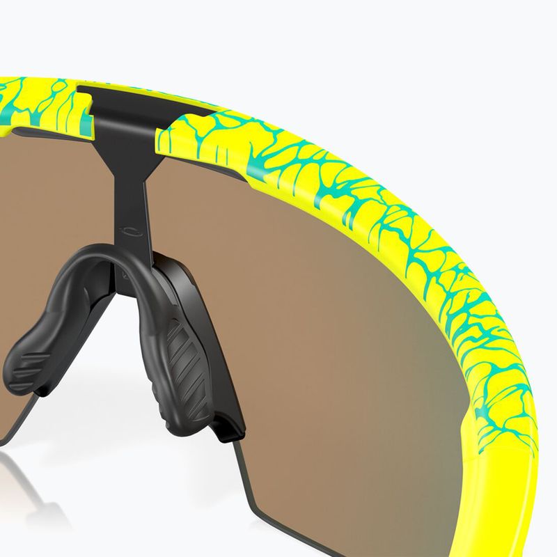 Okulary przeciwsłoneczne Oakley Sphaera matte tenball yellow/clst neuron/prizm ruby 7