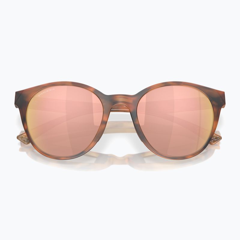 Okulary przeciwsłoneczne Oakley Spindrift matte ginger tortoise/prizm rose gold 5
