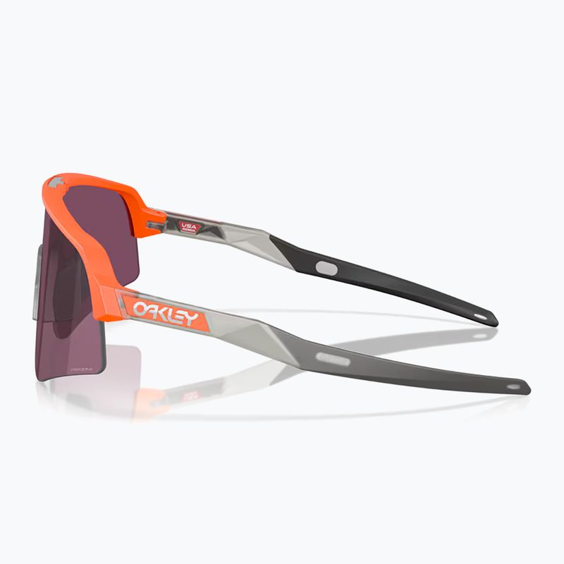 Okulary przeciwsłoneczne Oakley Sutro Lite Sweep matte neon orange/prizm road black 4