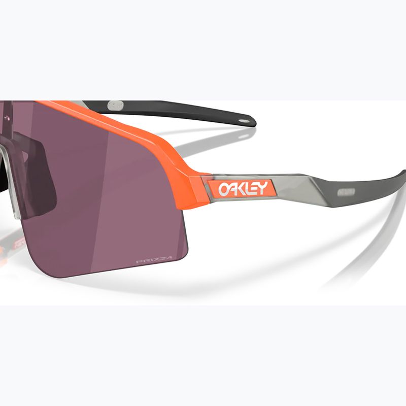 Okulary przeciwsłoneczne Oakley Sutro Lite Sweep matte neon orange/prizm road black 5