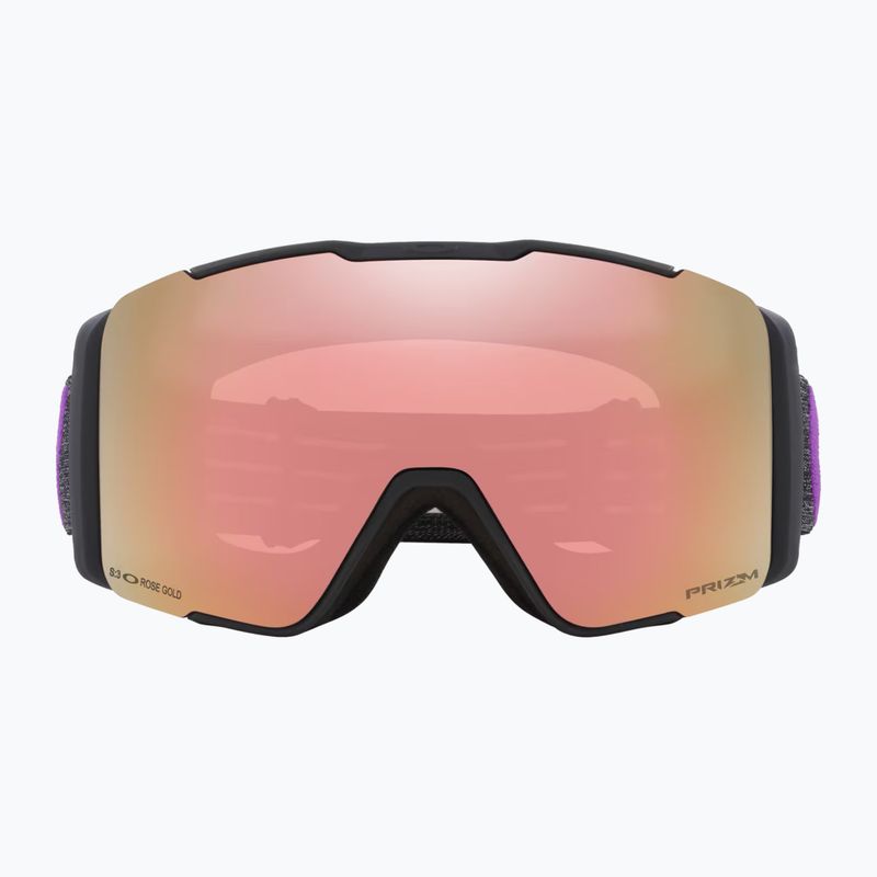 Gogle narciarskie Oakley Line Miner Pro M su yiming sign/prizm rose gold/prizm sapphire 2