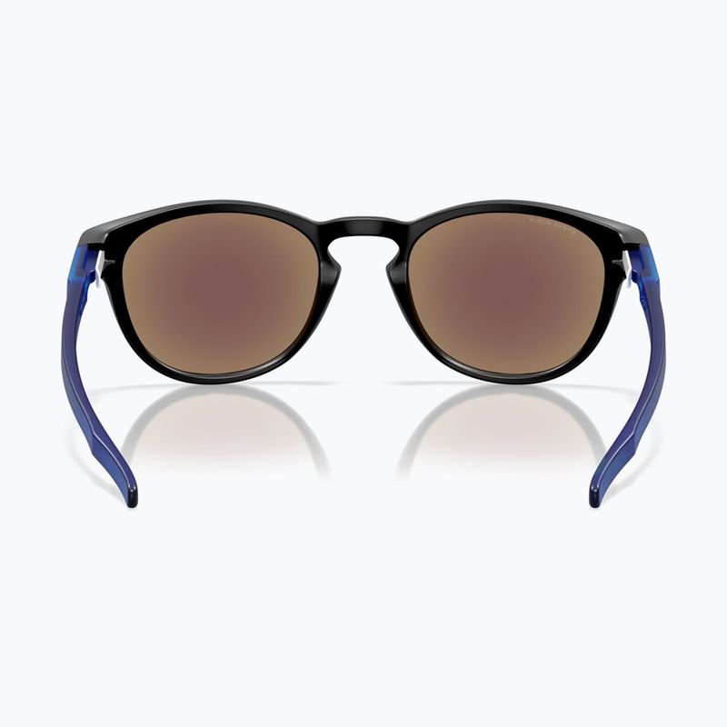 Okulary przeciwsłoneczne Oakley Latch matte black/prizm sapphire 3