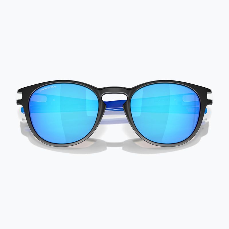 Okulary przeciwsłoneczne Oakley Latch matte black/prizm sapphire 4