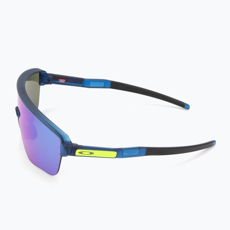 Okulary przeciwsłoneczne Oakley Corridor SQ matte trans blue/prizm sapphire 4