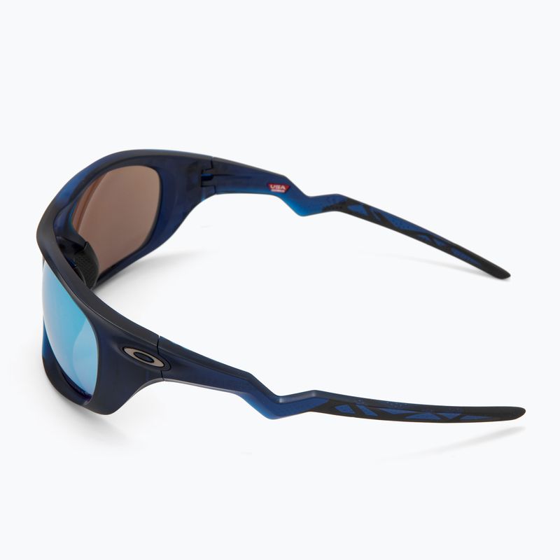 Okulary przeciwsłoneczne Oakley Lateralis matte trans blue/prizm deep water polarized 4