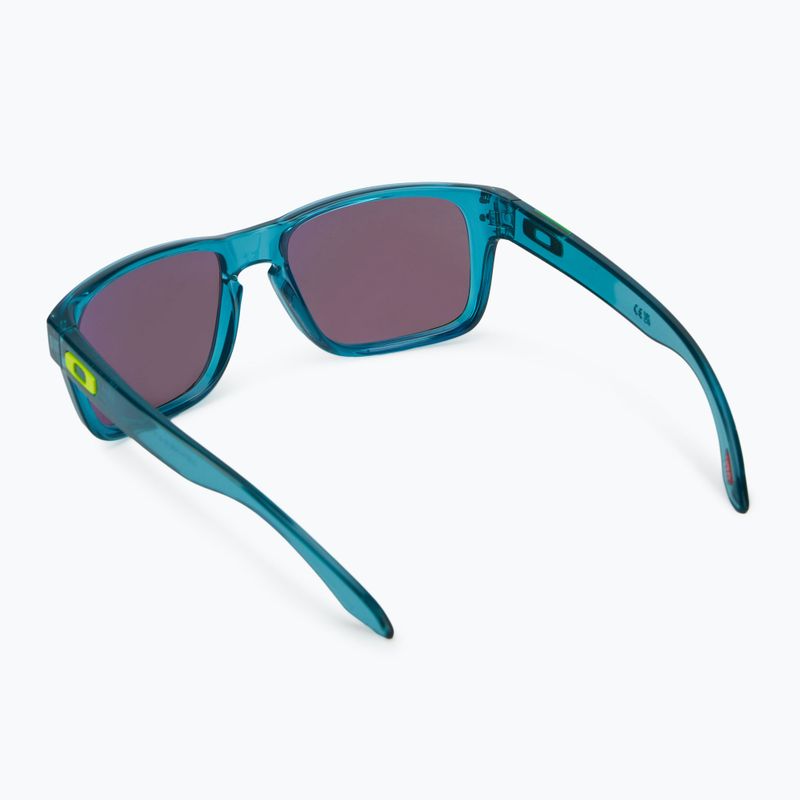 Okulary przeciwsłoneczne dziecięce Oakley Holbrook XXS transparent arctic surf/prizm violet 2