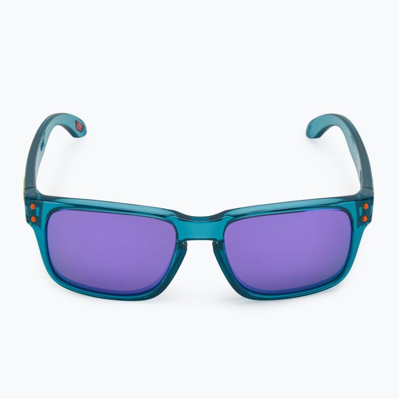 Okulary przeciwsłoneczne dziecięce Oakley Holbrook XXS transparent arctic surf/prizm violet 3