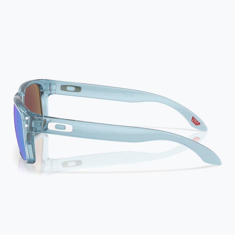 Okulary przeciwsłoneczne dziecięce Oakley Holbrook XXS transparent stonewash/prizm sapphire 3