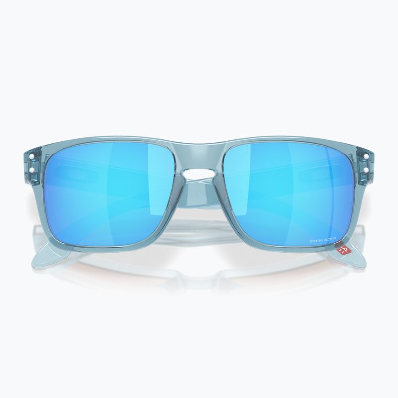 Okulary przeciwsłoneczne dziecięce Oakley Holbrook XXS transparent stonewash/prizm sapphire 5