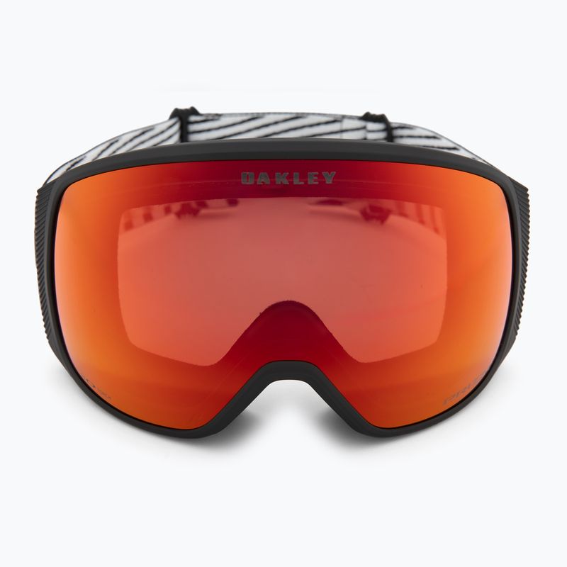 Gogle narciarskie Oakley Flight Tracker L black brutal/prizm snow torch iridium 2