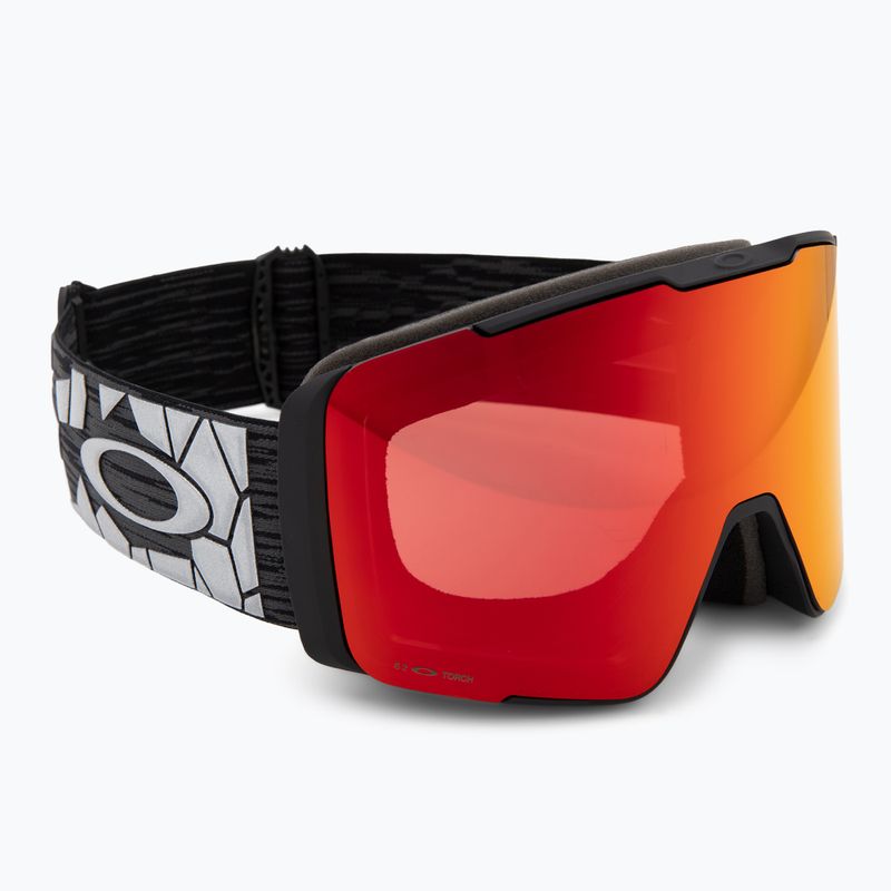 Gogle narciarskie Oakley Line Miner Pro L black reinforce/prizm torch/prizm iced 2
