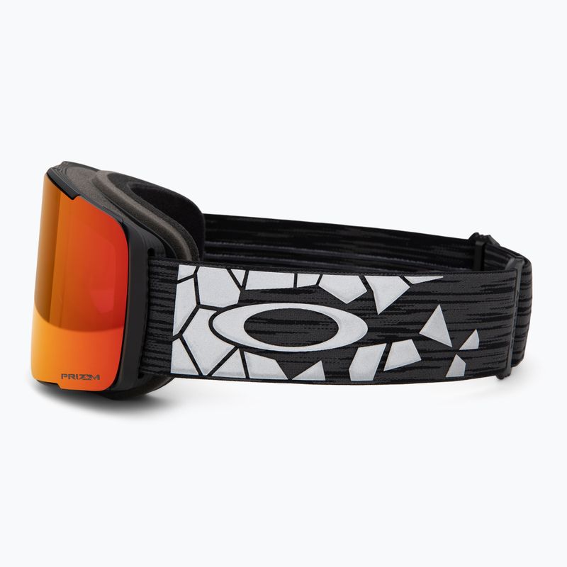 Gogle narciarskie Oakley Line Miner Pro L black reinforce/prizm torch/prizm iced 5