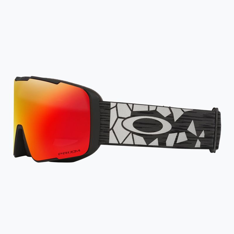 Gogle narciarskie Oakley Line Miner Pro L black reinforce/prizm torch/prizm iced 5