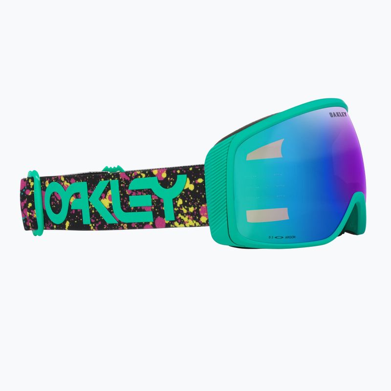Gogle narciarskie Oakley Flight Tracker M jaxson black/prizm snow argon iridium 5